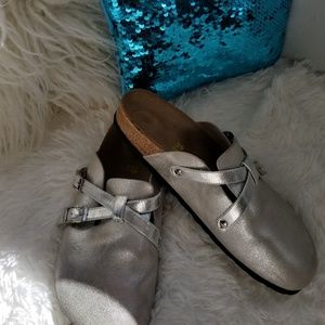 RARE SILVER BIRKENSTOCKS